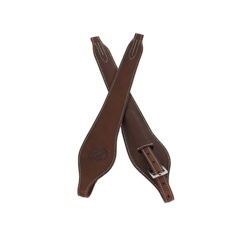 Antarès Sellier - Étrivières monobranches Signature marron | - Ohlala