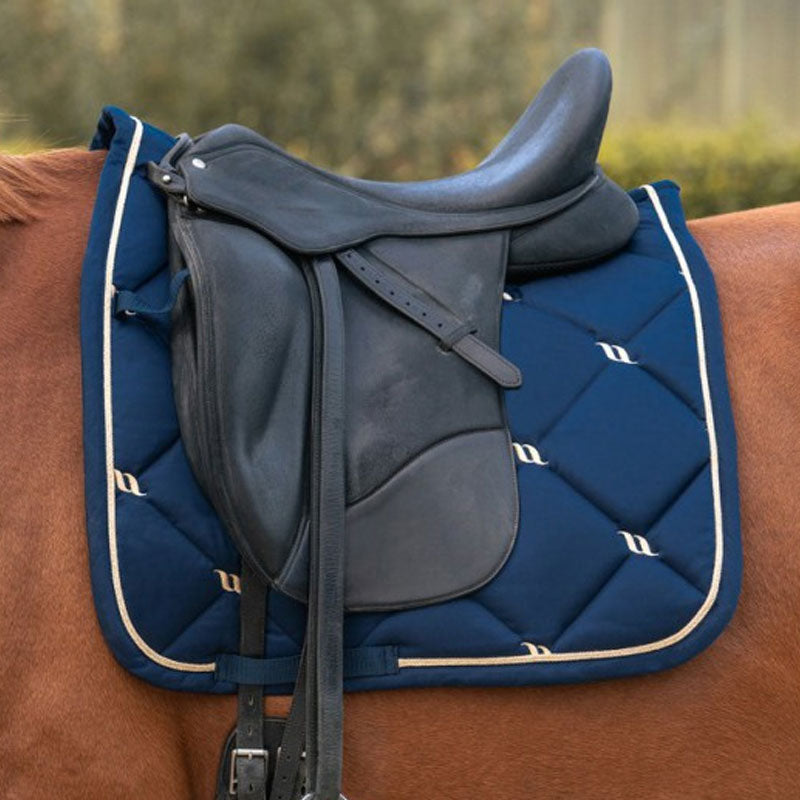 Back On Track - Tapis de dressage Night bleu noble | - Ohlala