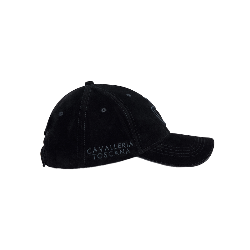 Cavalleria Toscana - Casquette unisexe Baseball velour noir | - Ohlala