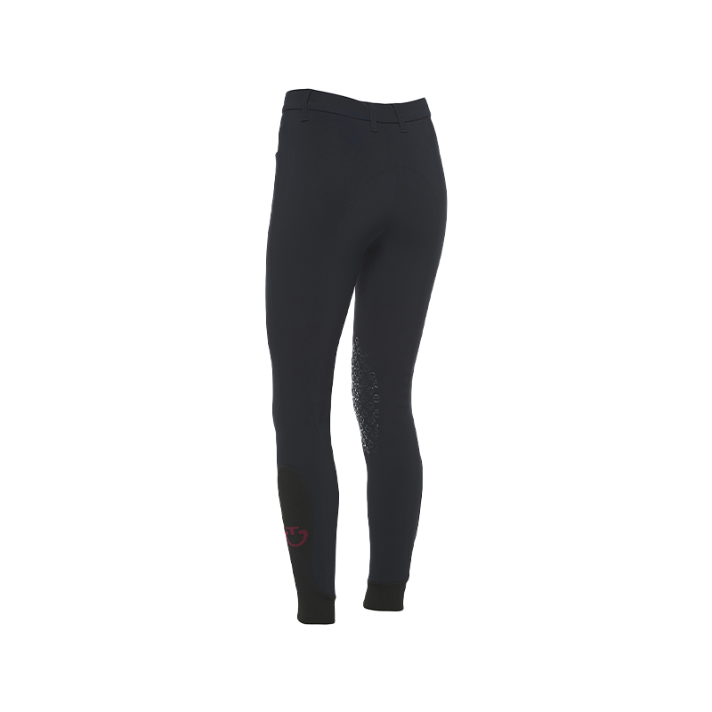 Cavalleria Toscana - Pantalon d'équitation fille Color Grip noir | - Ohlala