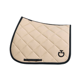 Cavalleria Toscana - Tapis de selle Diamond Quilted Jersey champagne | - Ohlala