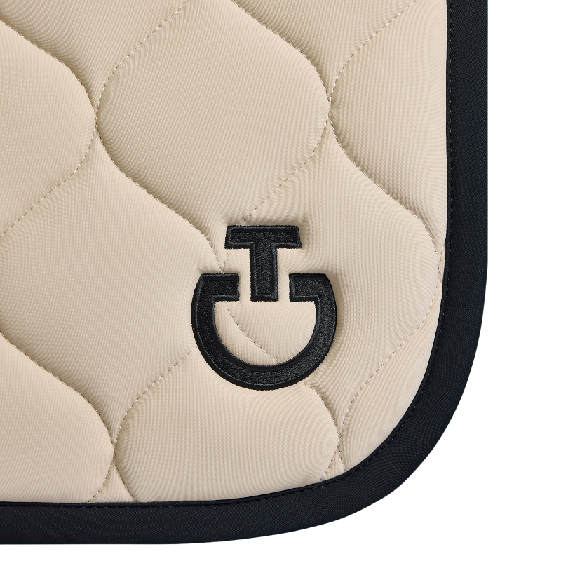 Cavalleria Toscana - Tapis de selle New Circular Quilted Jersey champagne