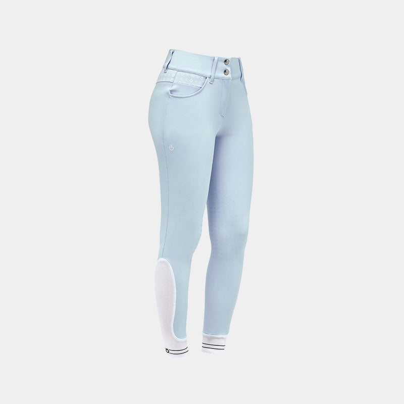 Cavalleria Toscana - Pantalon d'équitation femme pastel blue | - Ohlala