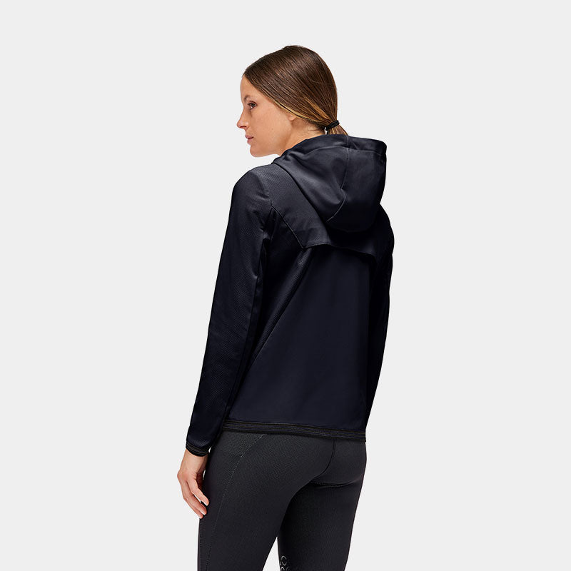 Cavalleria Toscana - Veste à capuche Softshell femme marine | - Ohlala