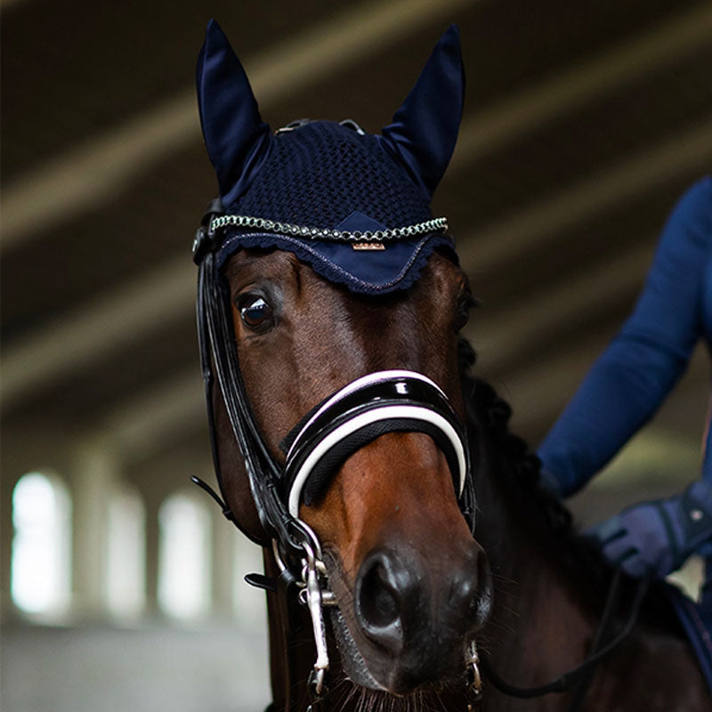 Equestrian Stockholm - Bonnet chevaux Lagoon Blush | - Ohlala