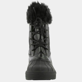 Equithème - Boots hiver "je t'aime" noir | - Ohlala