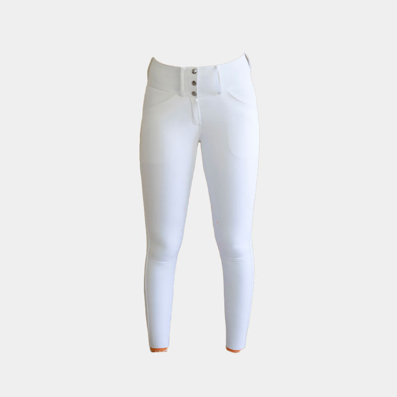GEM - Pantalon d'équitation femme Dorado blanc | - Ohlala