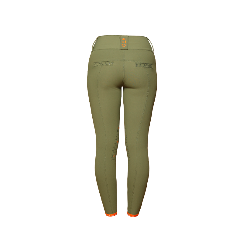 GEM - Pantalon d'équitation femme Dorado kaki | - Ohlala