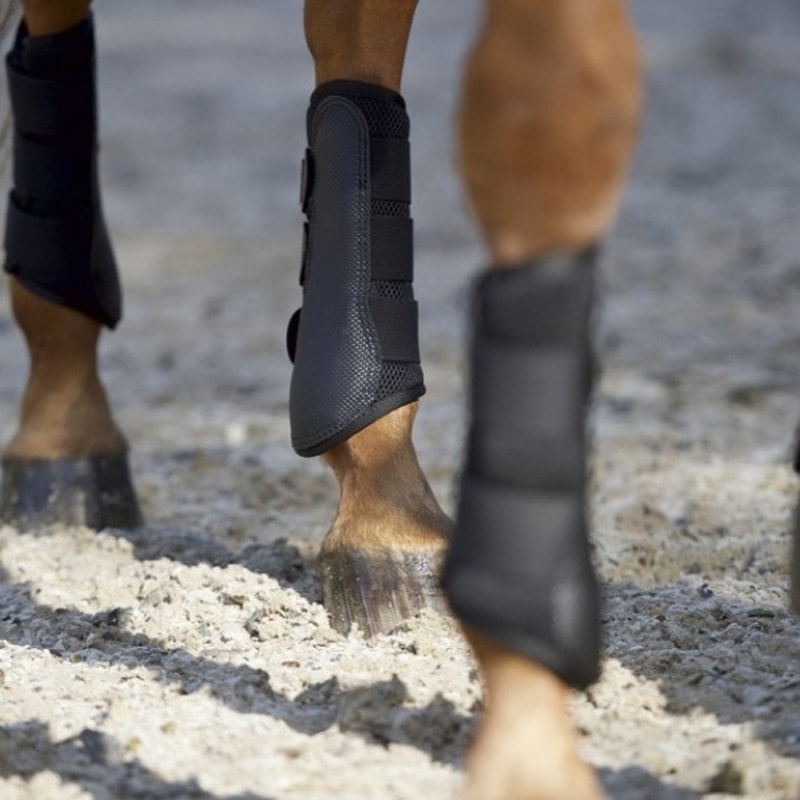 Back on Track - Guêtres souples 3D mesh noir | - Ohlala