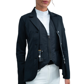 Harcour - Pack veste de concours femme Kanji noir + Airbag | - Ohlala