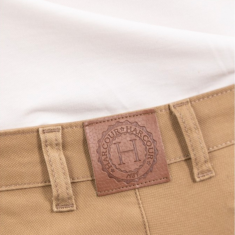 Harcour - Pantalon chino casual homme Brandie taupe | - Ohlala