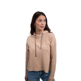 Harcour - Sweat manches longues femme Swilly sable | - Ohlala
