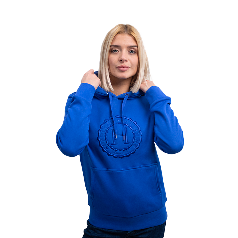 Harcour - Sweat unisexe Samy bleu électrique | - Ohlala