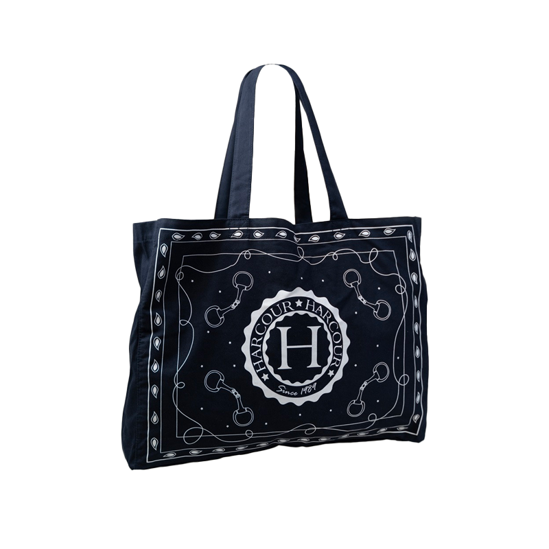 Harcour - Totebag casual Bertille marine | - Ohlala