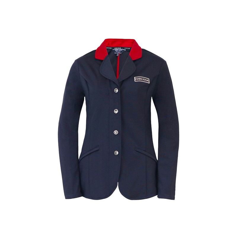 Harcour - Veste de concours femme French team marine | - Ohlala