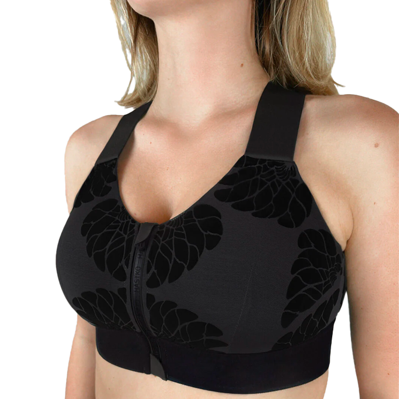 Hästko - Brassière de sport n°91 à motifs noir | - Ohlala