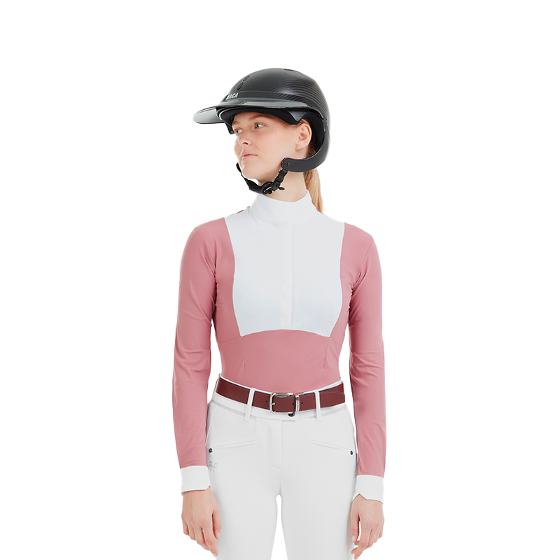 Horse Pilot - Chemise manches longues femme Monica mesa pink | - Ohlala