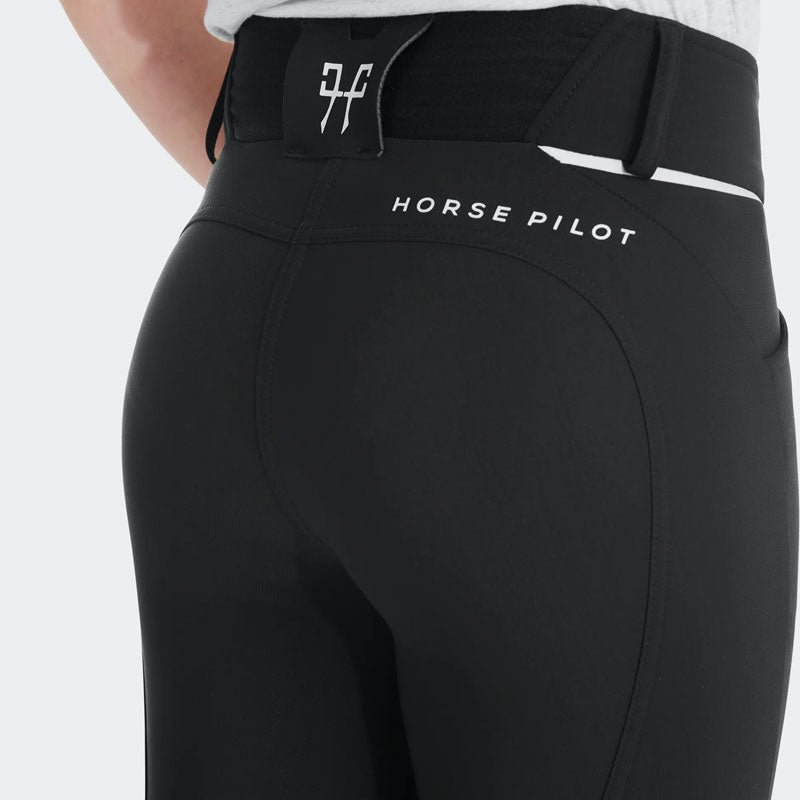 Horse Pilot - Pantalon d'équitation fille X-Design noir | - Ohlala