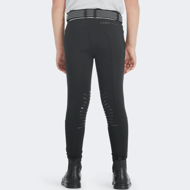 Horse Pilot - Pantalon d'équitation garçon X-Design noir | - Ohlala