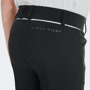 Horse Pilot - Pantalon d'équitation garçon X-Design noir | - Ohlala