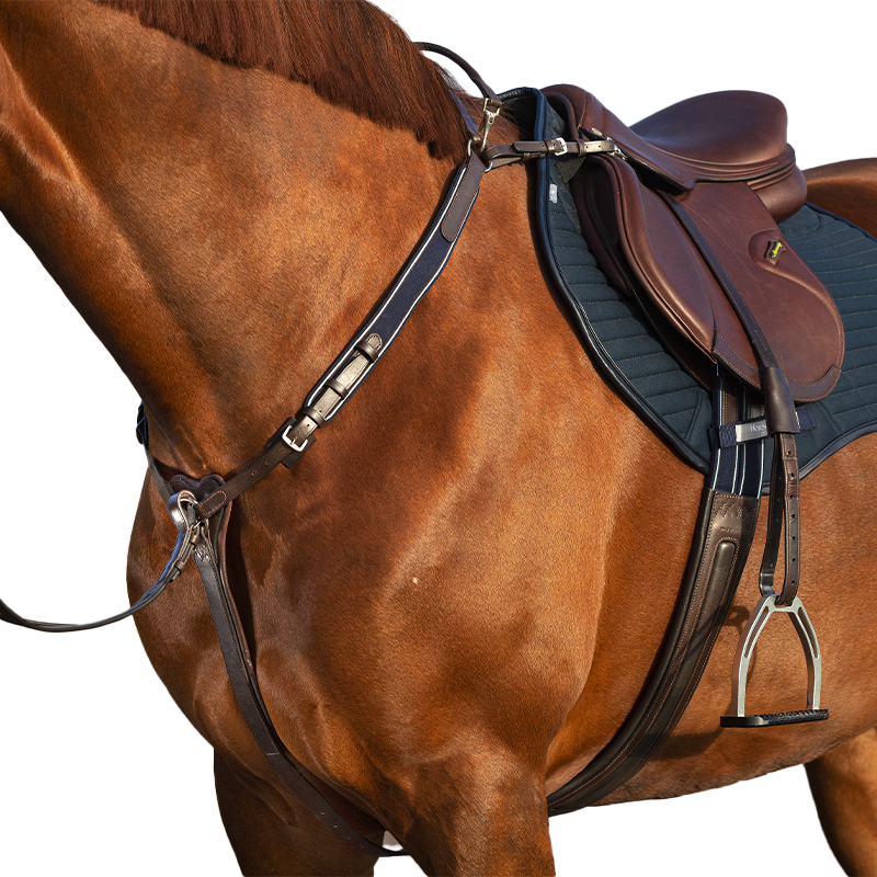 Horseware - Collier de chasse Rambo Micklem havane | - Ohlala