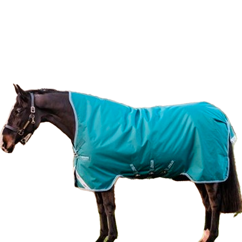 Horseware - Couverture d'extérieur Amigo Bravo 12 Wug avec Encolure Montante émeraude/ turquoise/ bleu 0g | - Ohlala