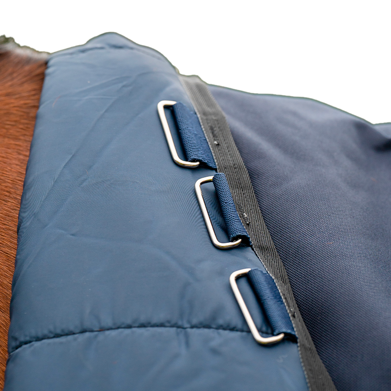 Horseware - Couverture d'extérieur Amigo Bravo 12 Original marine/ bleu fonce/ noir 250g | - Ohlala