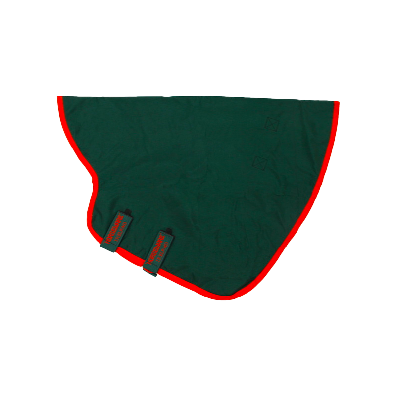 Horseware - Couvre-cou couverture Rambo Original vert/ rouge 0g | - Ohlala