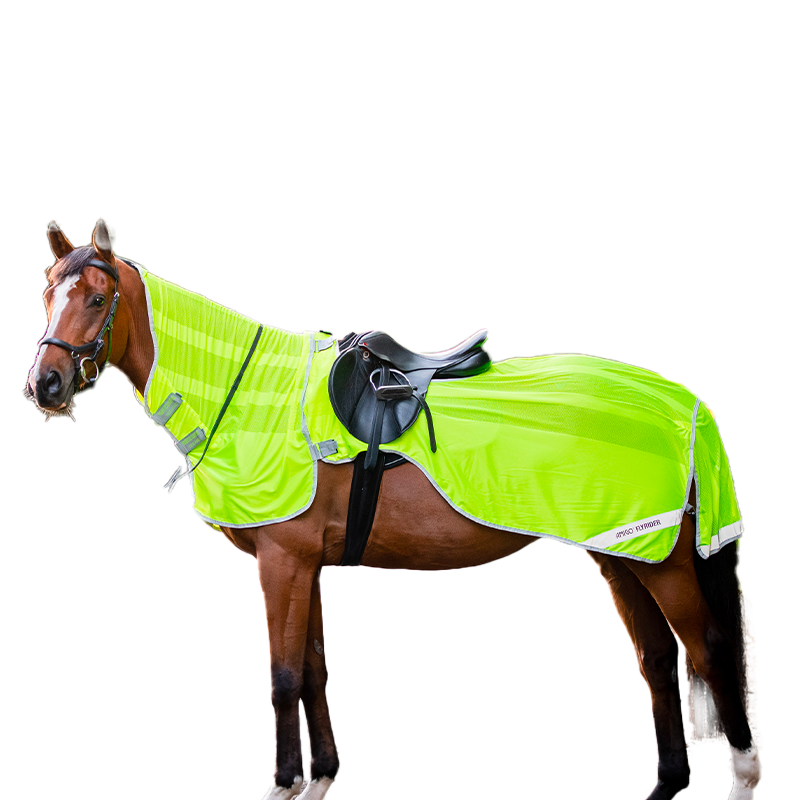 Horseware - Couvre-reins anti-mouches fluo Amigo Flyrider | - Ohlala