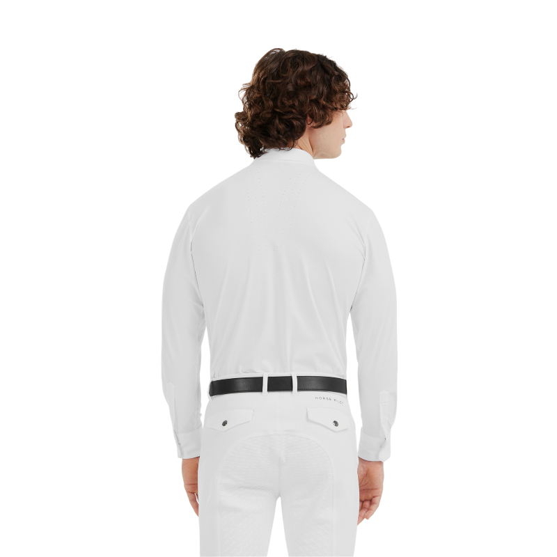 Horse Pilot - Chemise manches longues homme Aerolight blanc 2.0 | - Ohlala