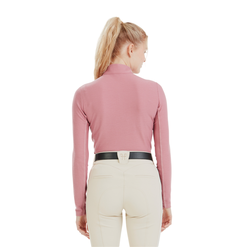 Horse Pilot - Baselayer femme manches longues Suntech mesa pink | - Ohlala
