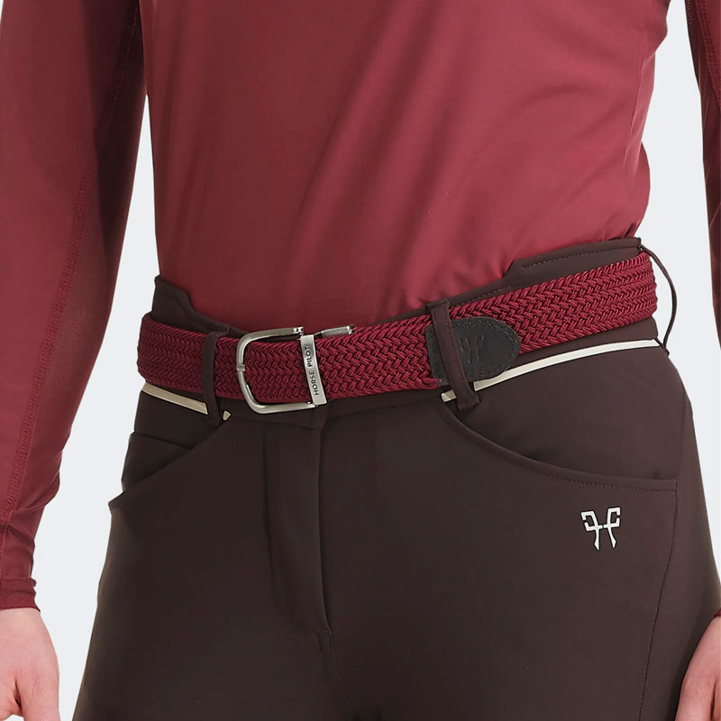 Horse Pilot - Ceinture Exchange dark red | - Ohlala