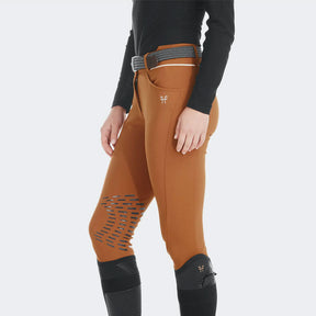 Horse Pilot - Pantalon d'équitation femme X-Design gold brown | - Ohlala