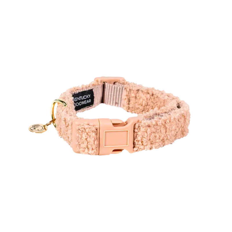 Kentucky Dogwear - Collier pour chien Teddy Fleece beige | - Ohlala