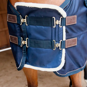 Kentucky Horsewear - Extension de poitrail imperméable marine | - Ohlala