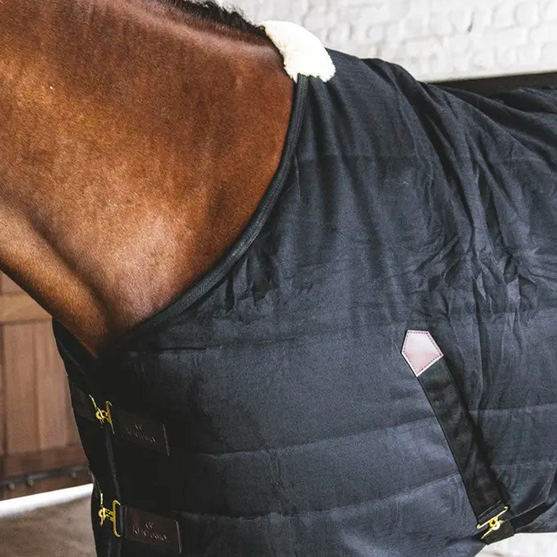 Kentucky Horsewear - Couverture d'écurie Classic noir 100g | - Ohlala