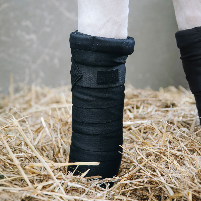 Kentucky Horsewear - Bandes de repos Repellent noir (set de 4) | - Ohlala