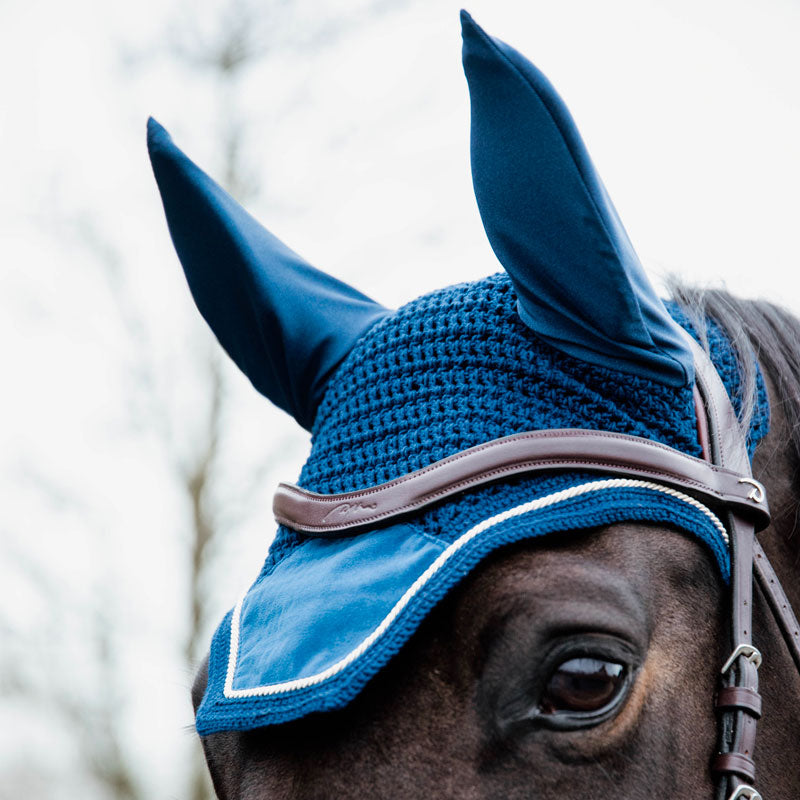 Kentucky Horsewear - Bonnet Wellington basic velvet marine | - Ohlala