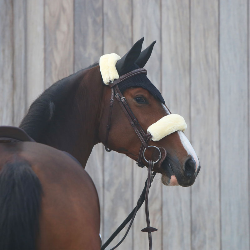 Kentucky Horsewear - Bonnet anti-mouches noir | - Ohlala