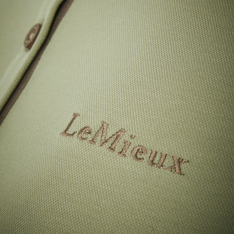 Lemieux - Polo manches courtes femme Classic fern | - Ohlala