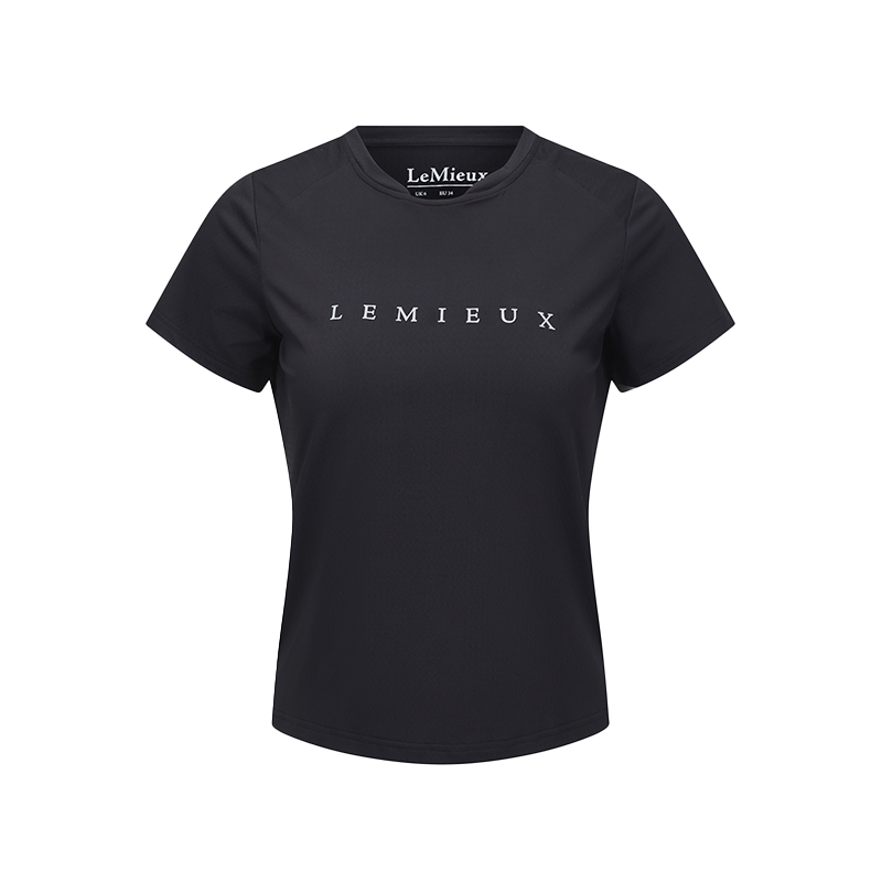 Lemieux - T-shirt manches courtes femme Sport noir | - Ohlala