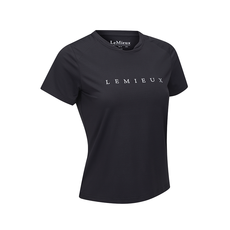 Lemieux - T-shirt manches courtes femme Sport noir | - Ohlala