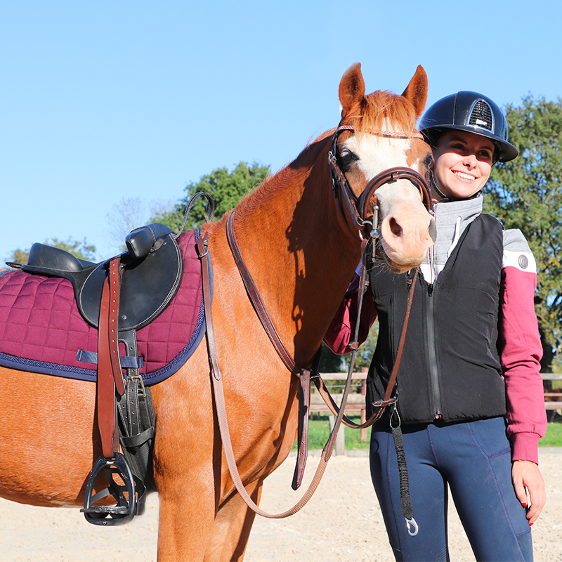 Seaver - Gilet airbag SAFEFIT noir | - Ohlala