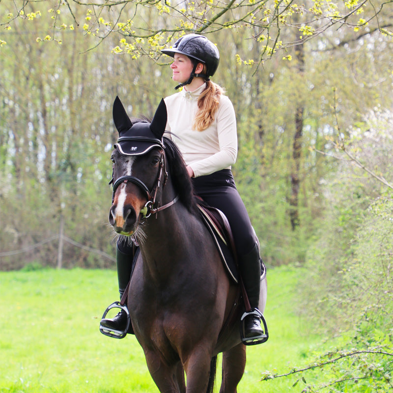 Horse Pilot - Pantalon d'équitation femme X-Design noir | - Ohlala