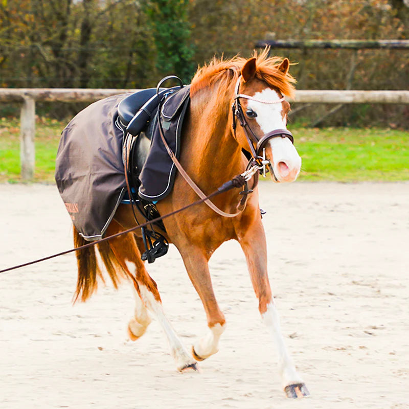 Equestrian Stockholm - Couvre-reins dark sky | - Ohlala