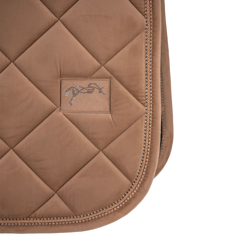 Pénélope Store - Tapis de selle New Strass camel | - Ohlala