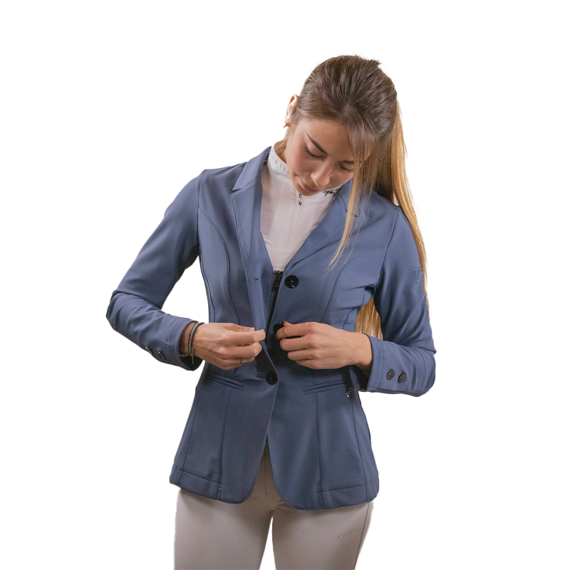 Pénélope Store - Veste de concours femme Calista bering sea | - Ohlala