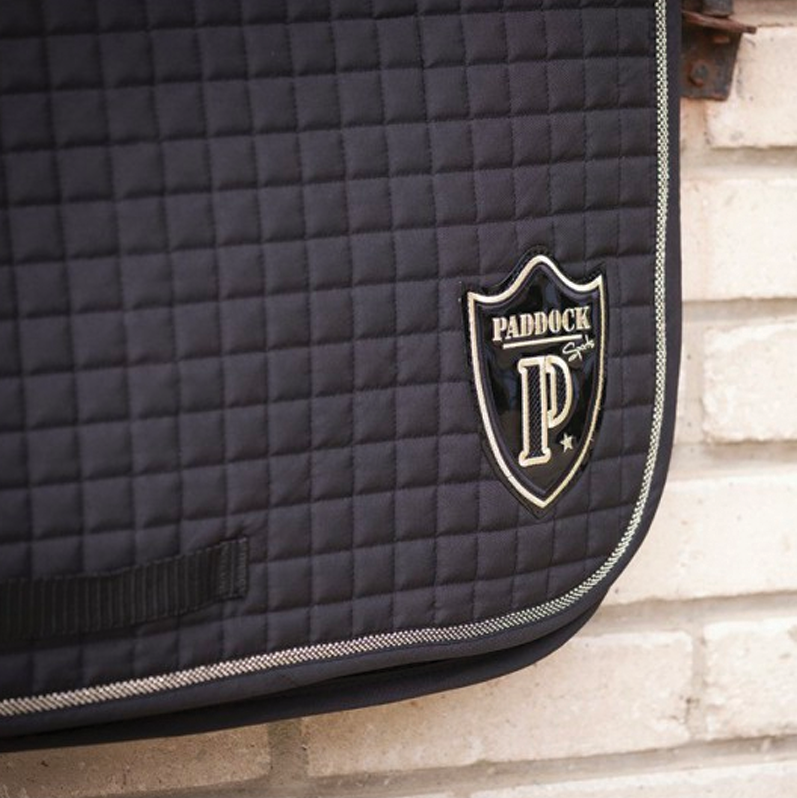 Paddock Sport - Tapis de dressage Americain noir | - Ohlala