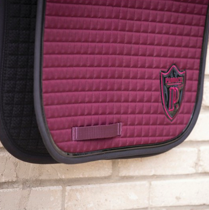 Paddock Sport - Tapis de dressage Americain prune | - Ohlala