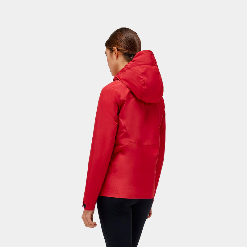 Cavalleria Toscana - Veste à capuche femme rouge coquelicot | - Ohlala